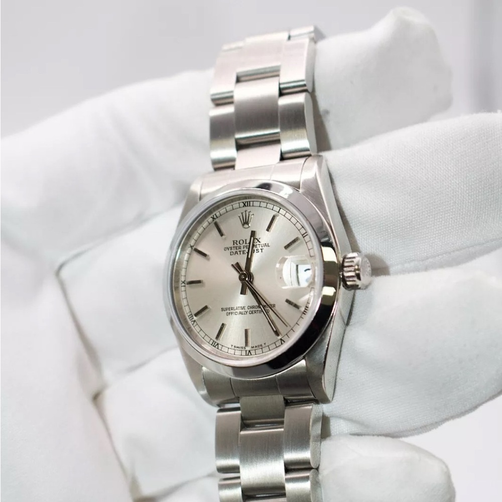 Rolex Datejust 31 mm Stainless Steel 68240 Watch Automatic - Picture 4 of 8